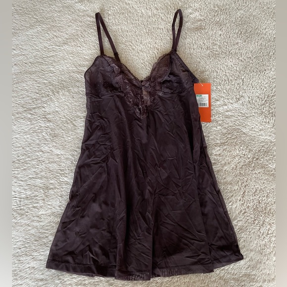 Chemise De Nuit Femme Gilligan & O'Malley – Ivoire, Taille S, Manches Courtes, Chiffon Léger (Neuf)